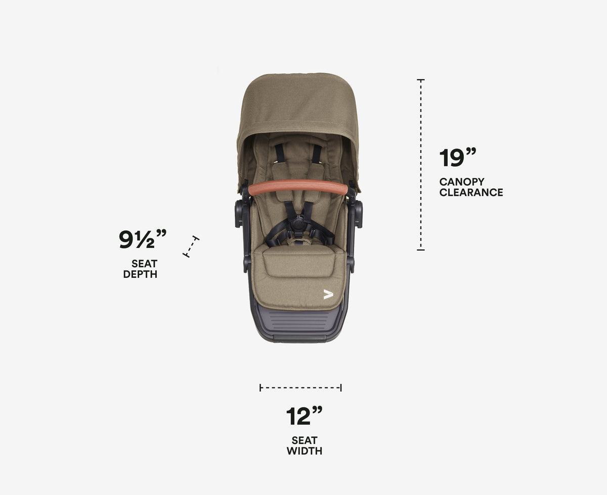 Switchback Seat dimensions
