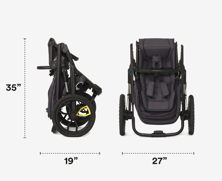 city elite double stroller dimensions Switch&Jog Jogging Stroller