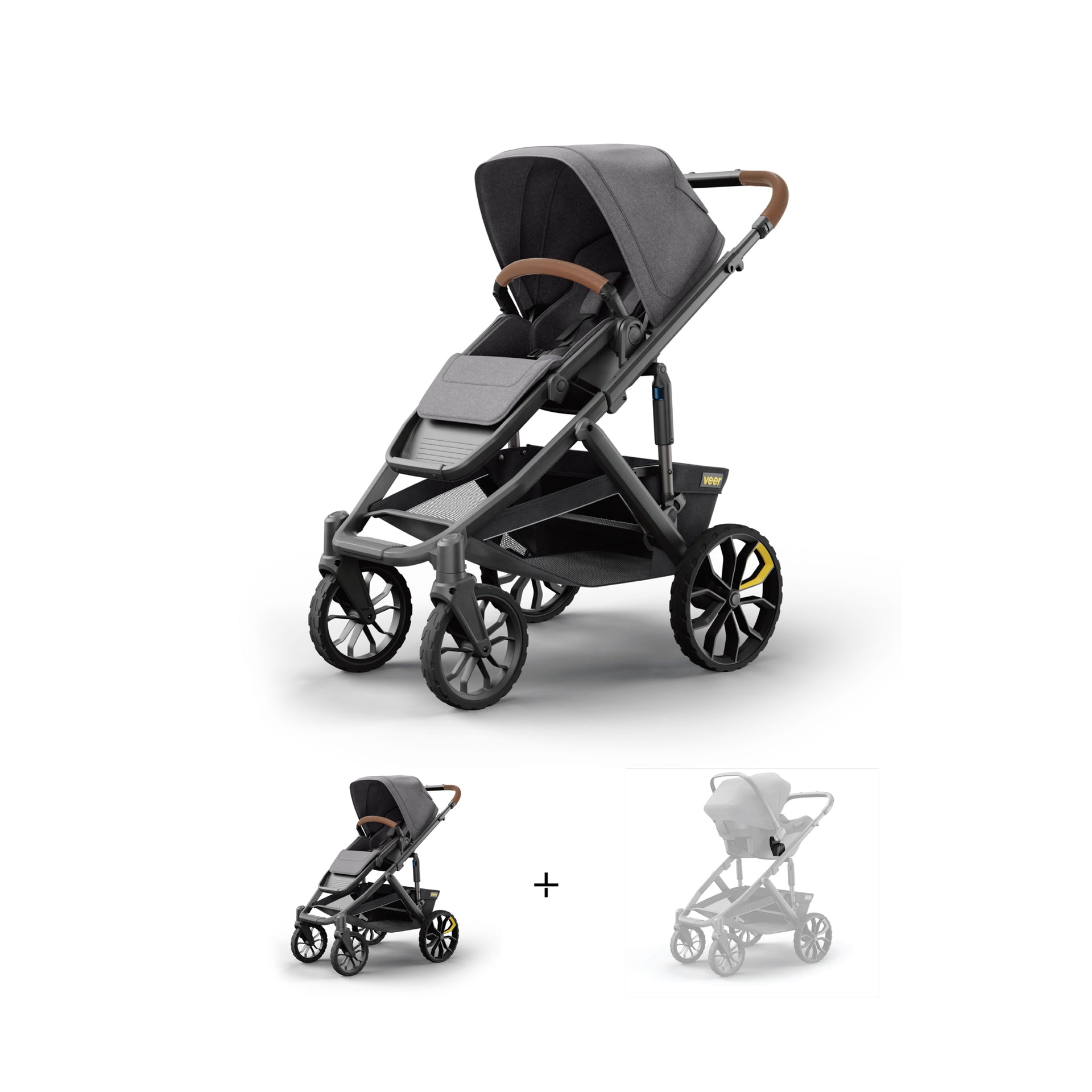 uppababy cruz alternative Switch&Roll Stroller with Car Seat Adapter