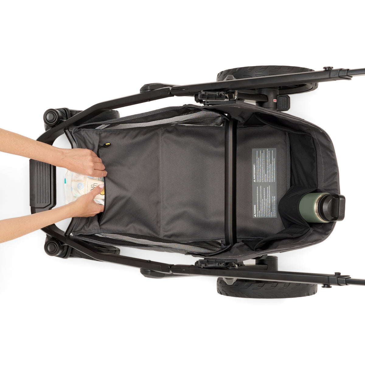 veer switch and roll double stroller Veer Switch & Roll Stroller Black Onyx